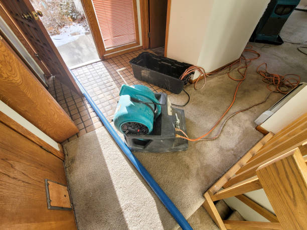 Water damage restoration process in Briar, TX